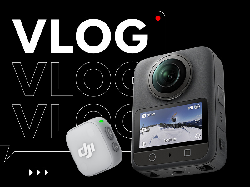 Osmo 360 Vlog Bundle (DJI Mic Mini 2)